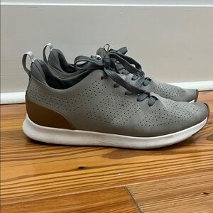 Steve Madden Men's Gray Lace-Up Casual Sneakers